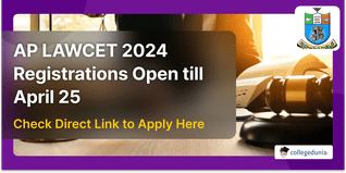 AP LAWCET 2024 Registrations Open till April 25; Check Direct Link to Apply Here